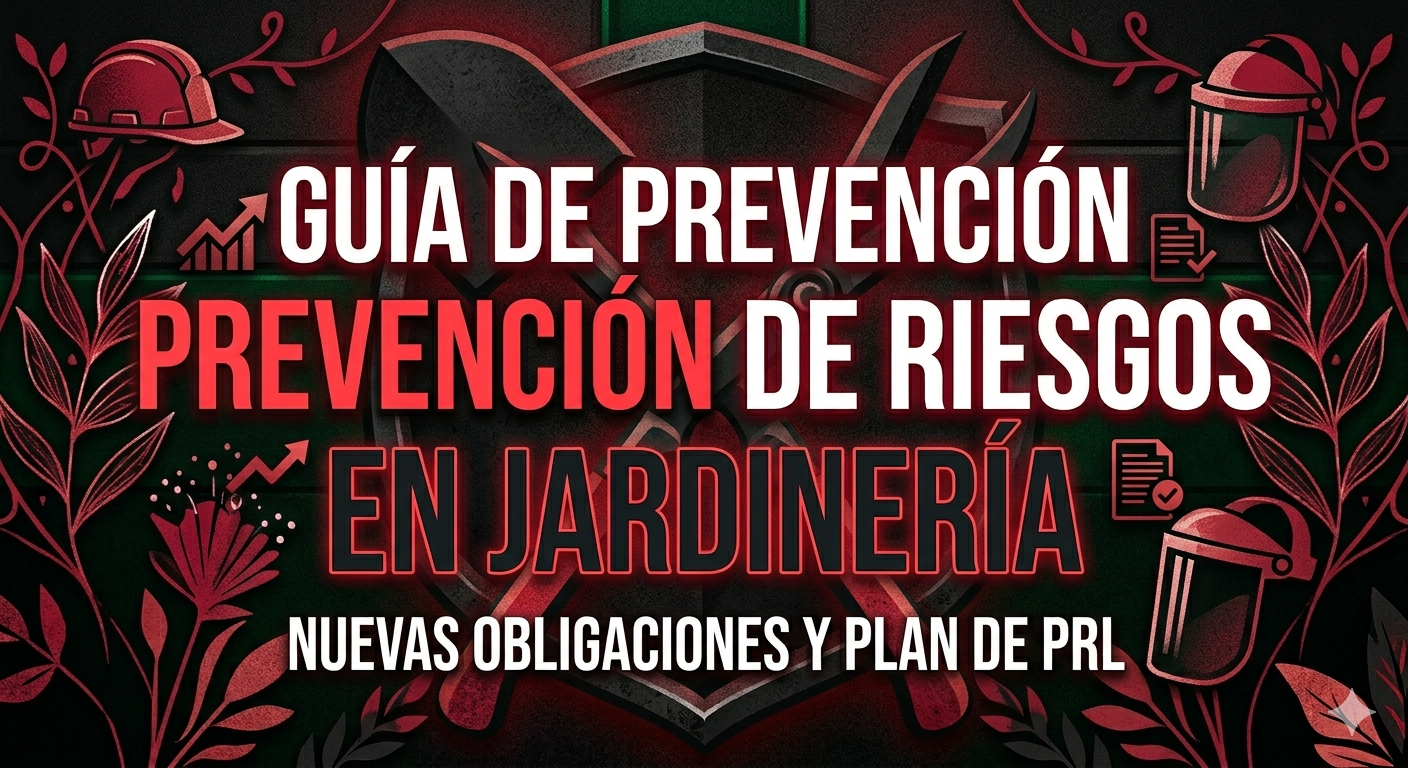 El Nuevo Horizonte de la Prevención de Riesgos (PRL) en Jardinería