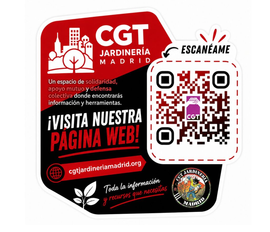pegatinacgtjardmadrid