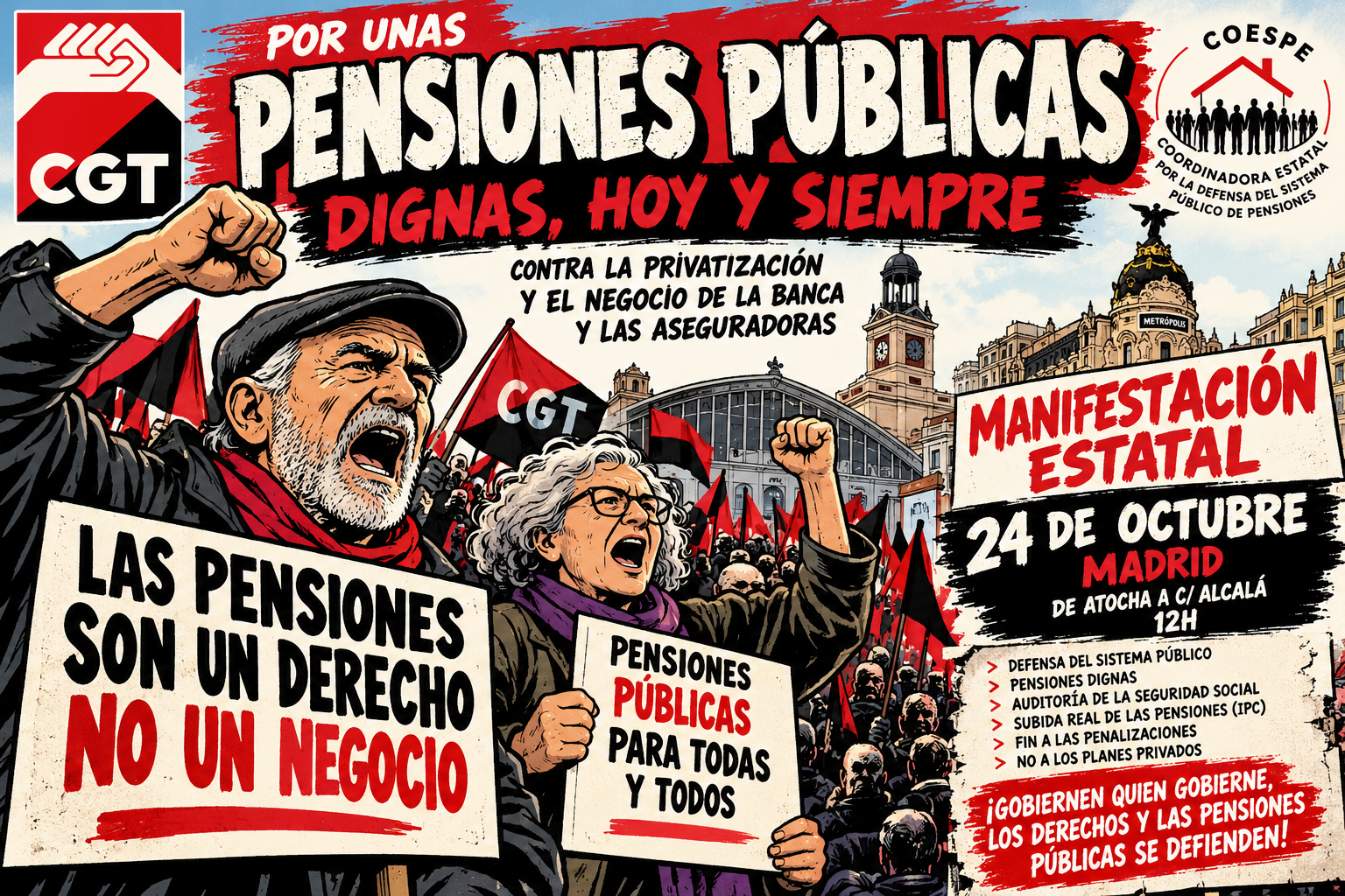 Eliminar las penalizaciones para quienes acrediten largas carreras de cotización